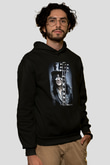 Slash Siyah Unisex Kapşonlu Sweatshirt