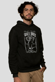 Slash Siyah Unisex Kapşonlu Sweatshirt