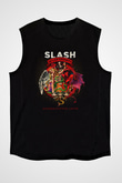 Slash Siyah Unisex Kolsuz Tişört
