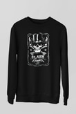 Slash Siyah Unisex Sweatshirt
