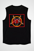 Slayer Siyah Unisex Kolsuz Tişört