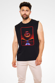 Sleeping with Sirens Siyah Unisex-Fabrikası Kolsuz Tişört