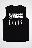 Sleeping with Sirens Siyah Unisex Kolsuz Tişört