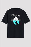 Sleeping with Sirens Siyah Unisex Oversize Tişört T-Shirt