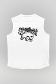 Slightly Stoopid Beyaz Unisex-Fabrikası Kolsuz Tişört