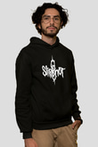 Slipknot Siyah Unisex Kapşonlu Sweatshirt