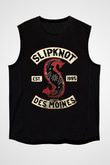 Slipknot Siyah Unisex Kolsuz Tişört