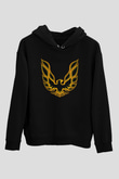Smokey and the Bandit Siyah Unisex Kapüşonlu Sweatshirt