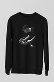 Snake Siyah Unisex Sweatshirt