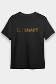 Snake Siyah Unisex Tişört T-Shirt - TişörtFabrikası