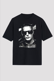 Snake Siyah Unisex Tişört T-Shirt - TişörtFabrikası