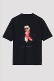 Snake Siyah Unisex Tişört T-Shirt - TişörtFabrikası