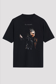 Snake Siyah Unisex Tişört T-Shirt - TişörtFabrikası