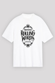 Snoop Dogg Beyaz Unisex Oversize Tişört T-Shirt