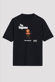 Snoop Dogg Siyah Unisex Oversize Tişört T-Shirt