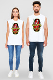 Social Distortion Beyaz Unisex Kolsuz Tişört