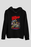 Social Distortion Siyah Unisex Kapşonlu Sweatshirt