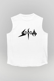 Sodom Beyaz Unisex Kolsuz Tişört