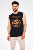 Soilwork Siyah Unisex-Fabrikası Kolsuz Tişört