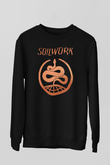 Soilwork Siyah Unisex-Fabrikası Sweatshirt