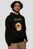 Soilwork Siyah Unisex Kapşonlu Sweatshirt
