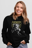 Soilwork Siyah Unisex Kapşonlu Sweatshirt