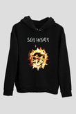 Soilwork Siyah Unisex Kapşonlu Sweatshirt