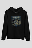 Soilwork Siyah Unisex Kapşonlu Sweatshirt