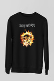 Soilwork Siyah Unisex Sweatshirt