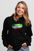 Somaliland Bayrağı Baskılı Unisex Siyah Kapüşonlu Sweatshirt
