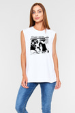 Sonic Youth Beyaz Unisex Kolsuz Tişört