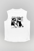 Sonic Youth Beyaz Unisex Kolsuz Tişört