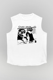 Sonic Youth Beyaz Unisex Kolsuz Tişört