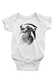 Sons of Anarchy Baskılı Beyaz Unisex Bebek Body - Zıbın