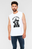 Sons of Anarchy Beyaz Unisex Kolsuz Tişört