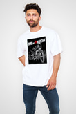 Sons of Anarchy Beyaz Unisex Oversize Tişört T-Shirt