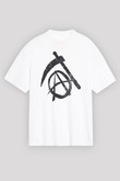 Sons of Anarchy Beyaz Unisex Oversize Tişört T-Shirt