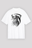 Sons of Anarchy Beyaz Unisex Oversize Tişört T-Shirt