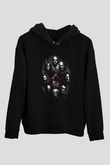 Sons of Anarchy Siyah Unisex Hoodie
