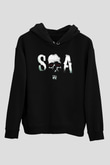 Sons of Anarchy Siyah Unisex Hoodie