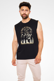 Sons of Anarchy Siyah Unisex Kolsuz Tişört
