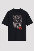 Sons of Anarchy Siyah Unisex Oversize Tişört T-Shirt