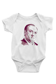 Sopranos Baskılı Beyaz Unisex Bebek Body - Zıbın