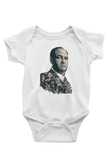 Sopranos Baskılı Beyaz Unisex Bebek Body - Zıbın