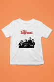 Sopranos Baskılı Beyaz Unisex Beyaz Çocuk Tişört - Tshirt