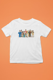 Sopranos Baskılı Beyaz Unisex Beyaz Çocuk Tişört - Tshirt