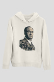 Sopranos Baskılı Beyaz Unisex Hoodie