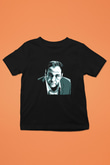 Sopranos Baskılı Unisex Siyah Çocuk Tişört - Tshirt
