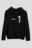 Sopranos Baskılı Unisex Siyah Hoodie