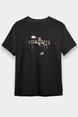 Sopranos Baskılı Unisex Siyah Tişört - Tshirt